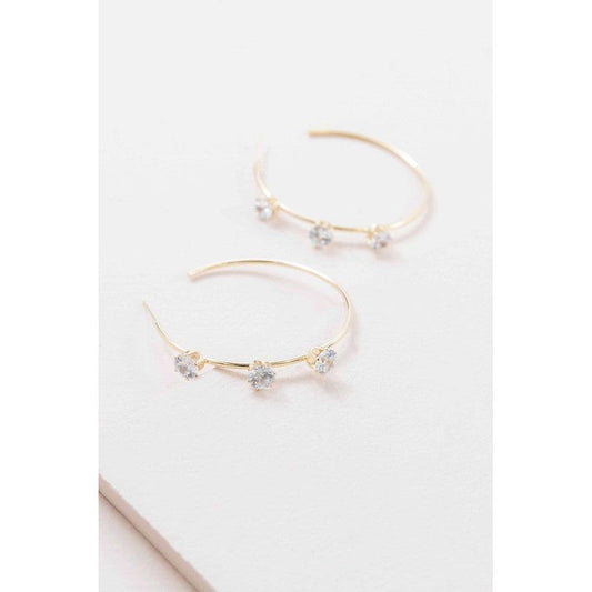 Endless Affection Hoop Earrings