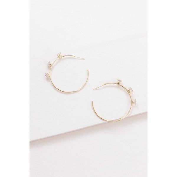 Endless Affection Hoop Earrings