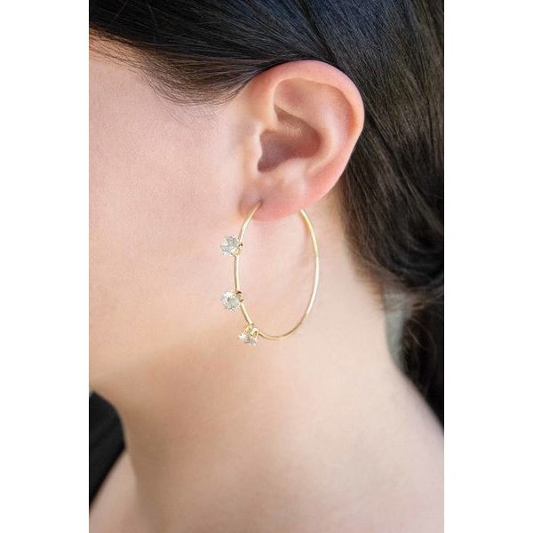 Endless Affection Hoop Earrings