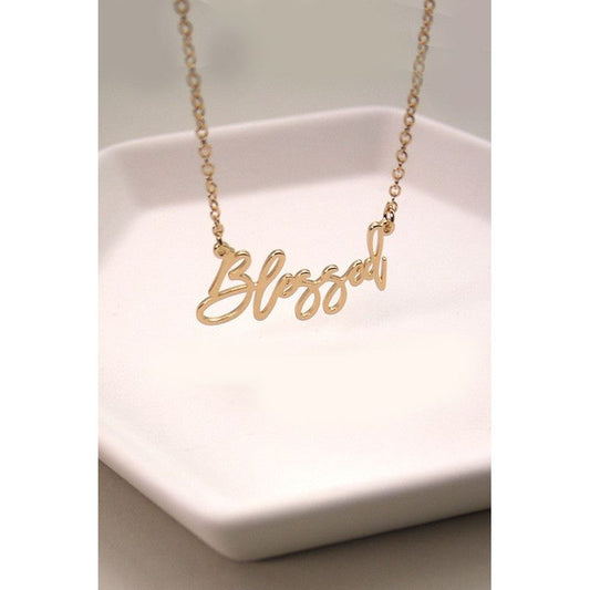 BLESSED CHARM NECKLACE