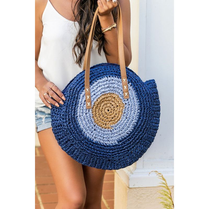 THE STRAW TOTE