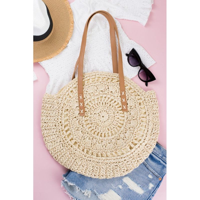 THE STRAW TOTE