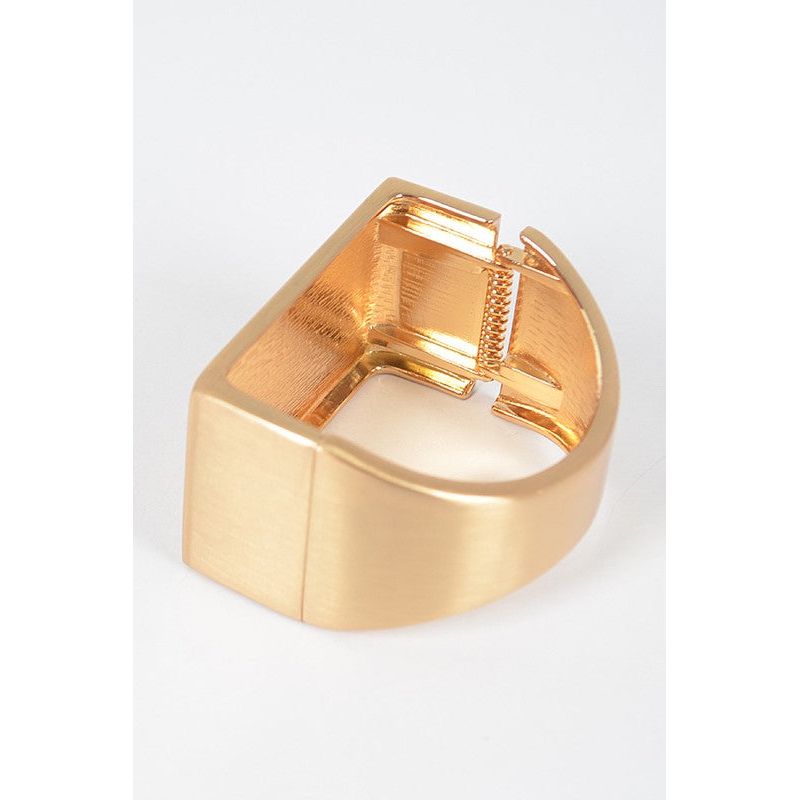 Golden Empress Iconic Square Bangle