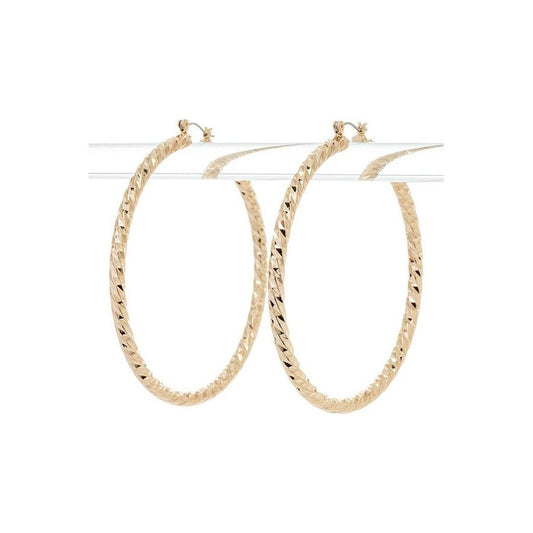 Sable Halo Hoop Earrings