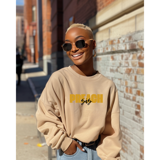 Preach Sis Crewneck Sweatshirt